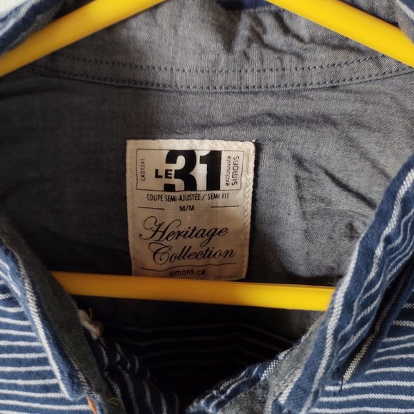 Le 31 by Simons Long-sleeve Button Down - Picture 5 of 5